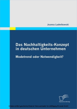 Das Nachhaltigkeits-Konzept in deutschen Unternehmen