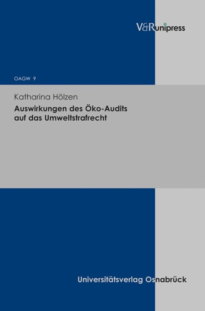 Auswirkungen des Öko-Audits auf das Umweltstrafrecht main product photo
