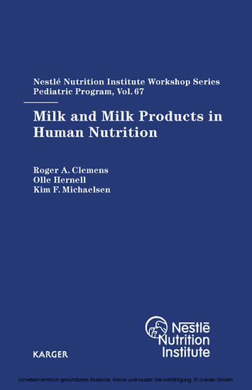 Milk and Milk Products in Human Nutrition main product photo