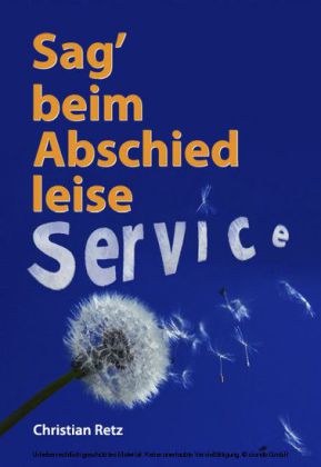 Sag beim Abschied leise Service