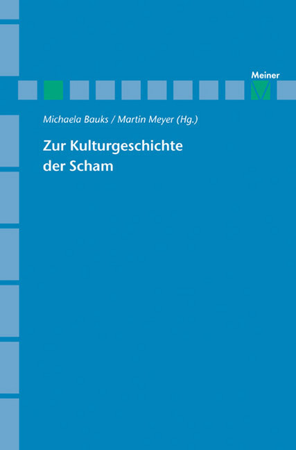 Zur Kulturgeschichte der Scham main product photo