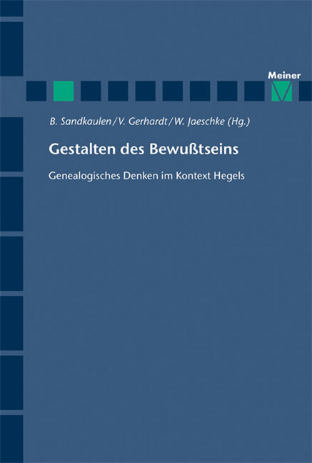Gestalten des Bewußtseins main product photo