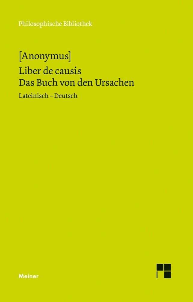 Liber de causis. Das Buch von den Ursachen main product photo