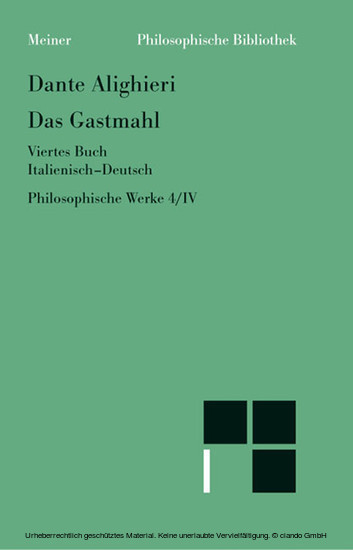 Das Gastmahl. Viertes Buch main product photo