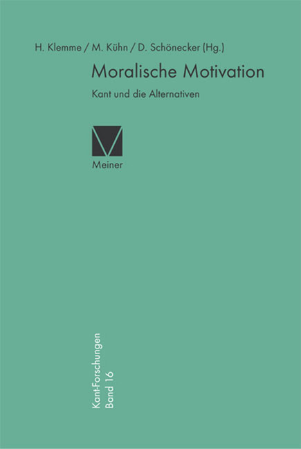 Moralische Motivation main product photo