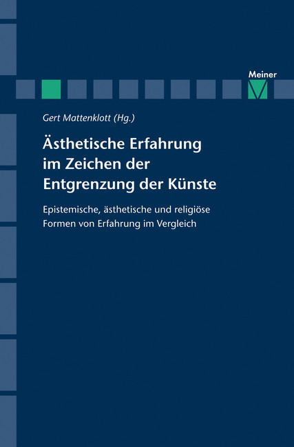 Ästhetische Erfahrung im Zeichen der Entgrenzung der Künste main product photo