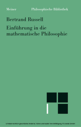 Einführung in die mathematische Philosophie