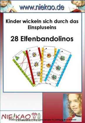 Freiarbeit - Kinder wickeln sich durch das Einspluseins