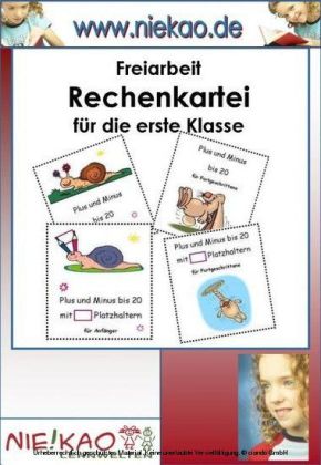 Freiarbeit - Rechenfertigkeit mit Erfolg trainieren Kl. 1