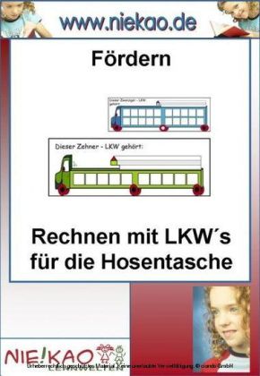 Fördern - Rechnen mit Lkws für die Hosentasche