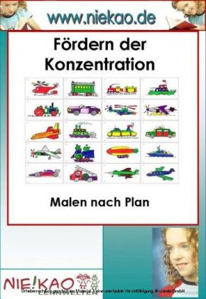 Fördern der Konzentration - Malen nach Plan