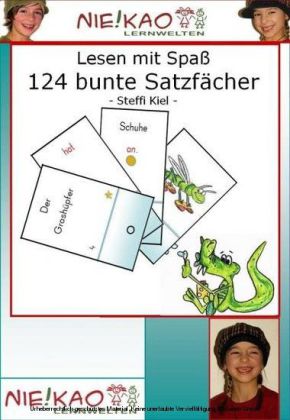 Lesen mit Spaß - 124 bunte Satzfächer