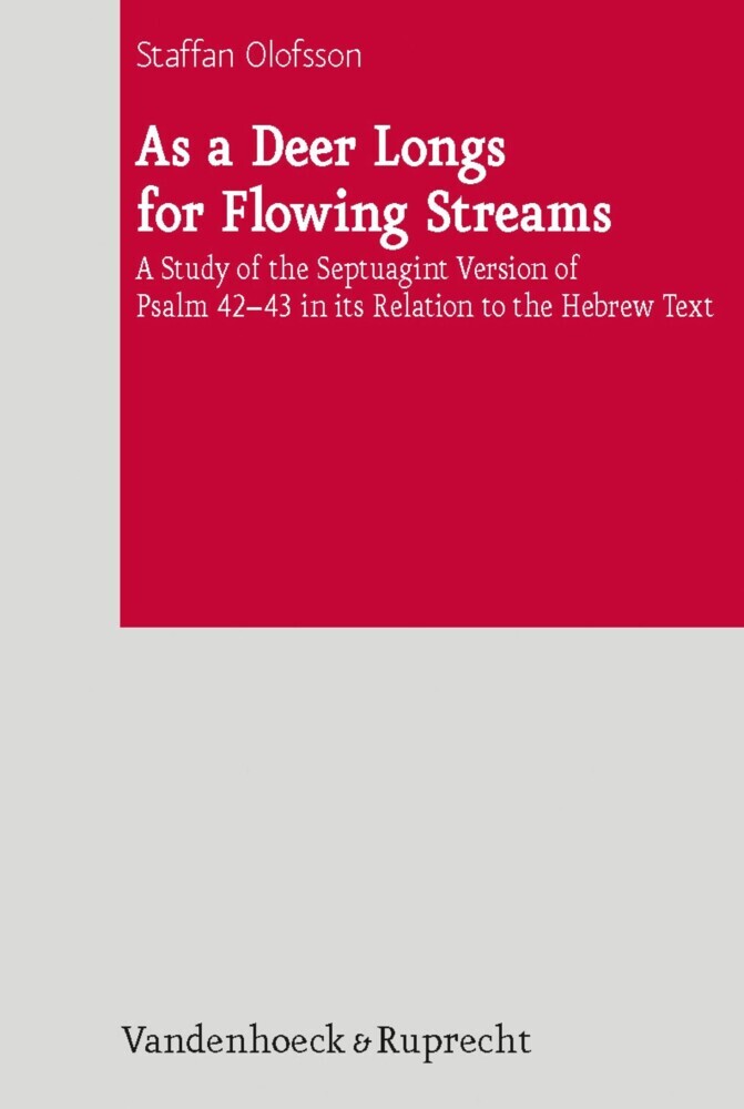 As a Deer Longs for Flowing Streams main product photo