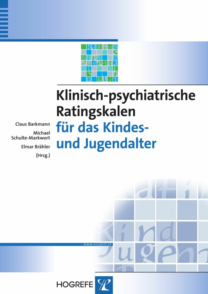 Klinisch-psychiatrische Ratingskalen für das Kindes- und Jugendalter main product photo