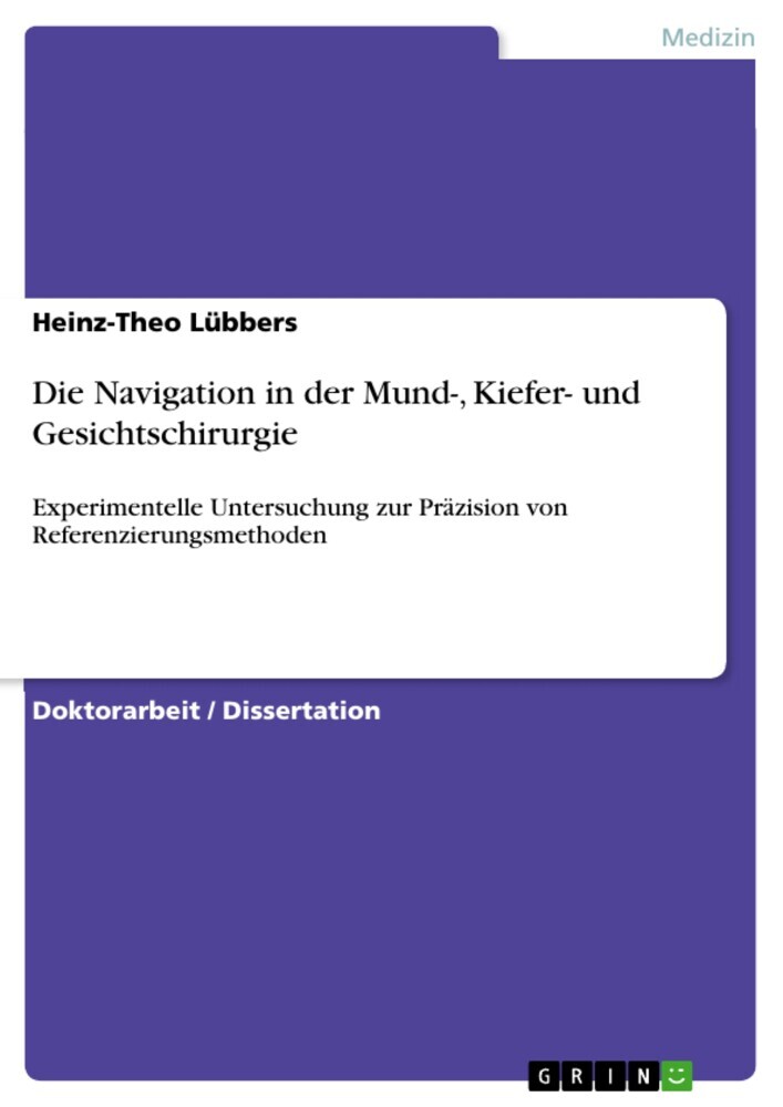 Die Navigation in der Mund-, Kiefer- und Gesichtschirurgie main product photo