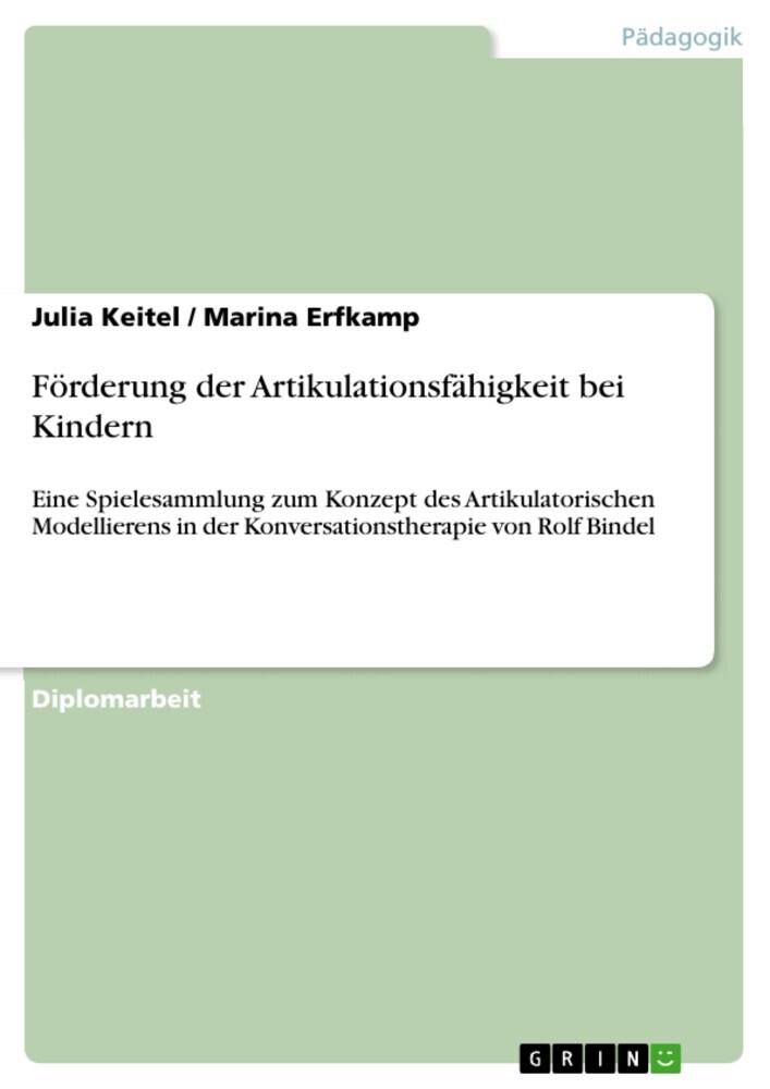 Förderung der Artikulationsfähigkeit bei Kindern main product photo