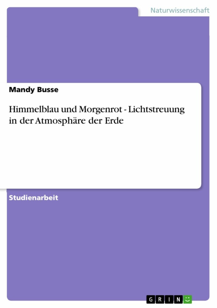 Himmelblau und Morgenrot main product photo