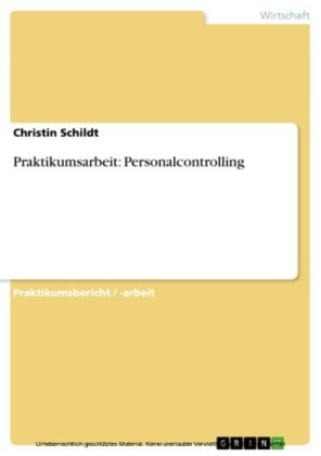 Praktikumsarbeit: Personalcontrolling