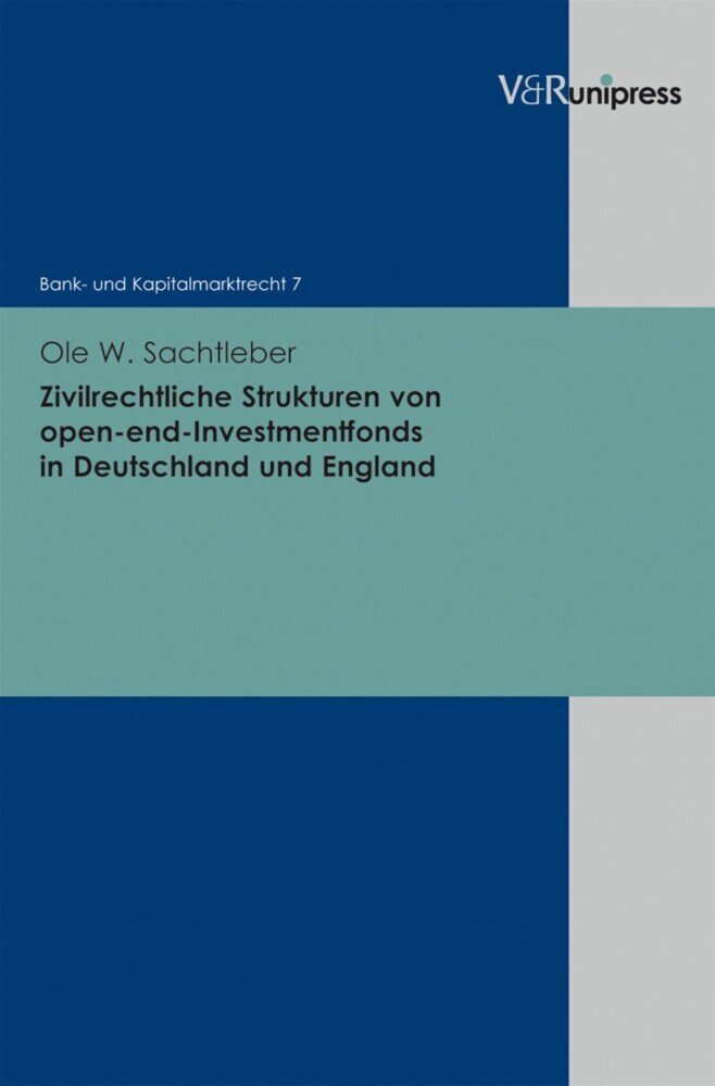 Zivilrechtliche Strukturen von open-end-Investmentfonds in Deutschland und England main product photo