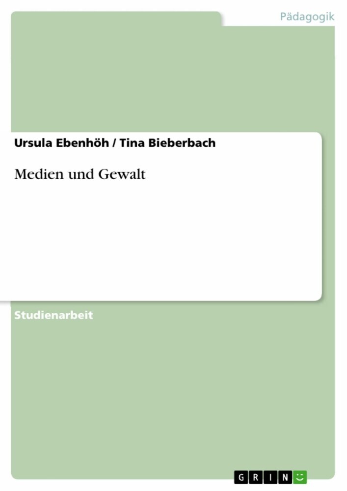 Medien und Gewalt main product photo