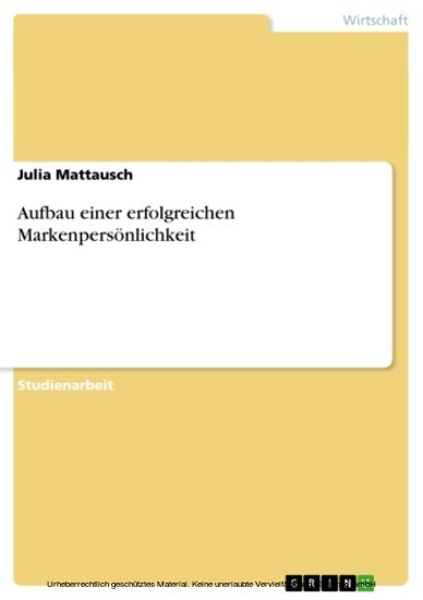 Aufbau einer erfolgreichen Markenpersönlichkeit main product photo