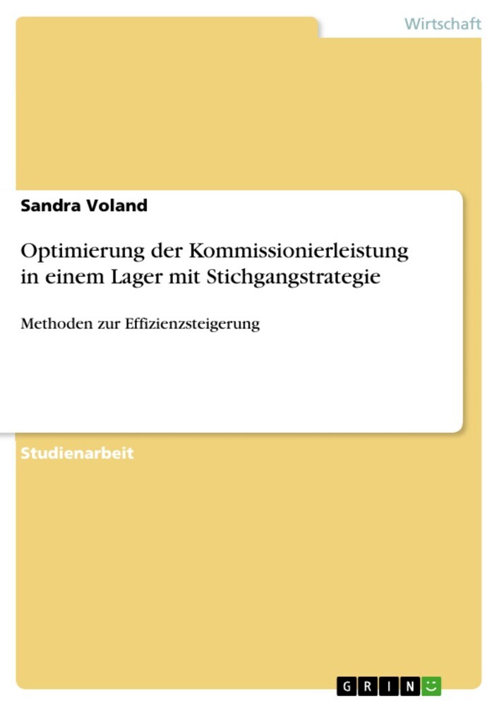 Optimierung der Kommissionierleistung in einem Lager mit Stichgangstrategie main product photo
