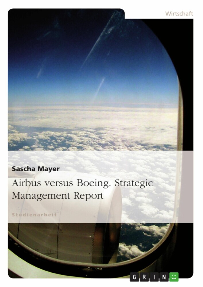 Airbus versus Boeing. Strategic Management Report main product photo