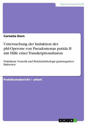 Untersuchung der Induktion des phl-Operons von Pseudomonas putida H mit Hilfe einer Transkriptionsfusion