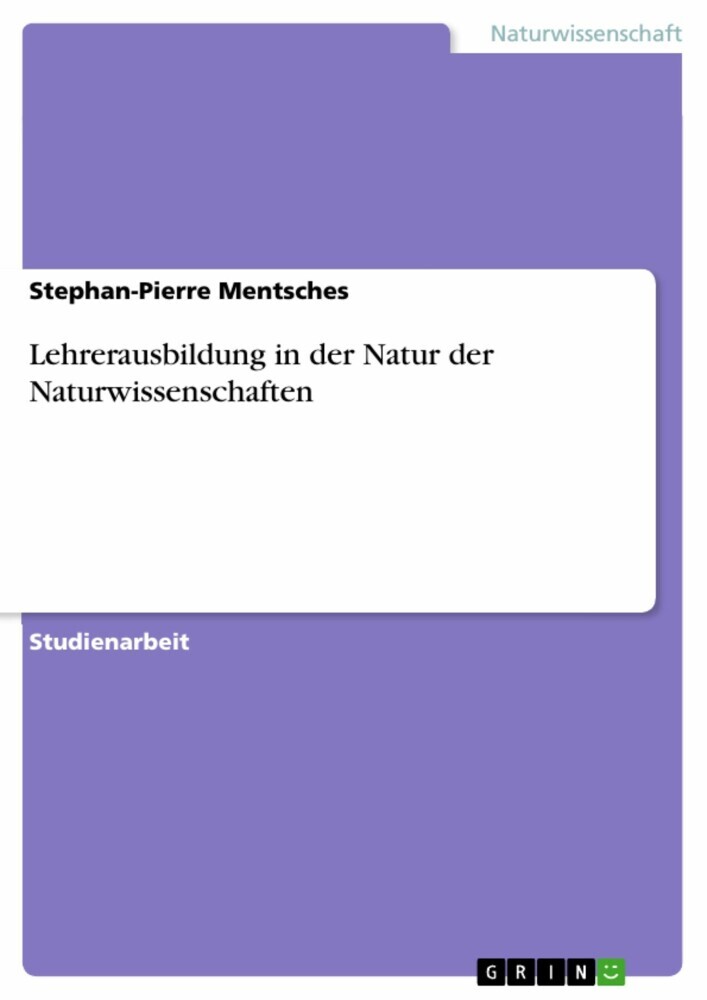Lehrerausbildung in der Natur der Naturwissenschaften main product photo