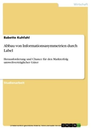 Abbau von Informationsasymmetrien durch Label