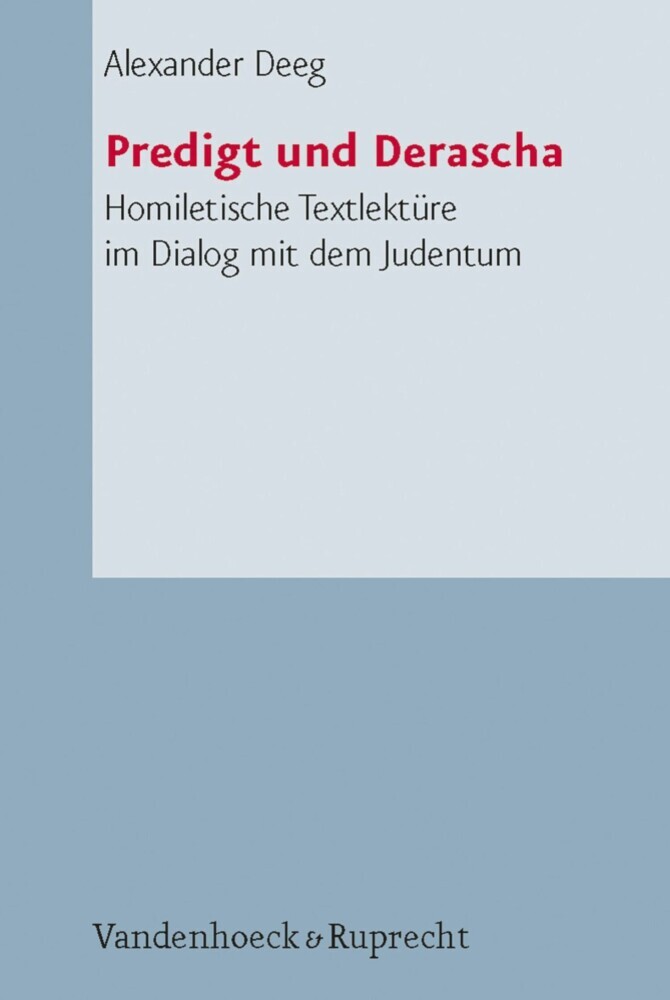 Predigt und Derascha main product photo