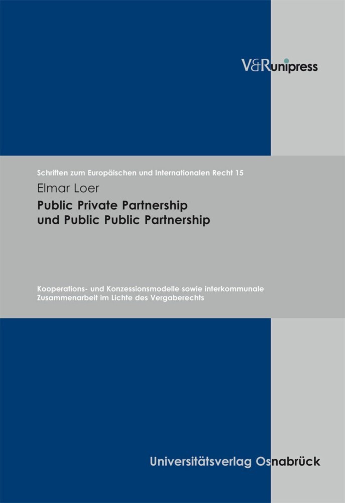 Public Private Partnership und Public Public Partnership main product photo