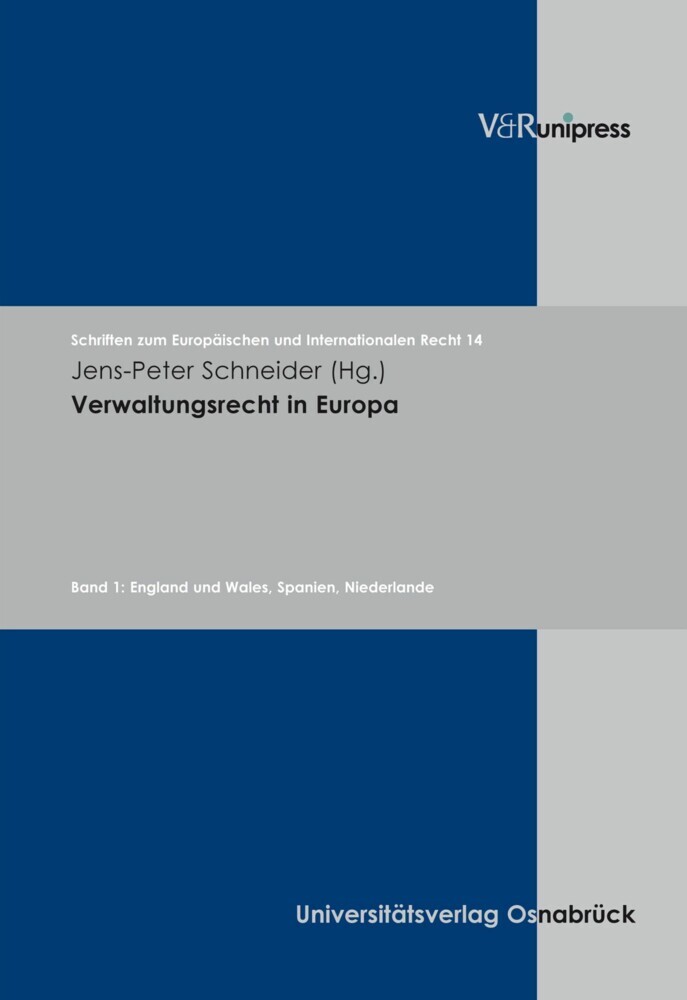 Verwaltungsrecht in Europa. Bd.1 main product photo