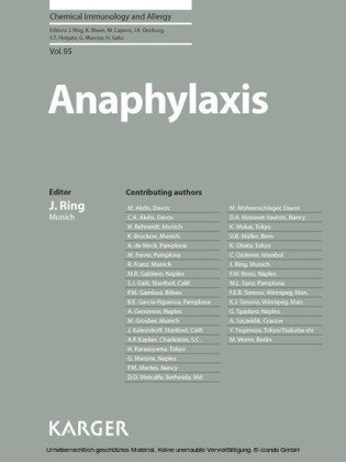 Anaphylaxis
