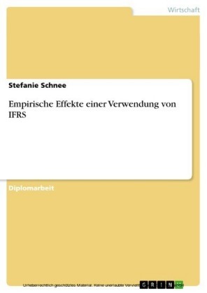 Empirische Effekte einer Verwendung von IFRS