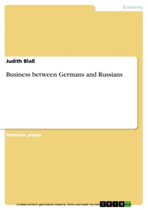 Business between Germans and Russians