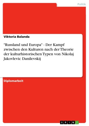 'Russland und Europa' - Der Kampf zwischen den Kulturen nach der Theorie der kulturhistorischen Typen von Nikolaj Jakovlevic Danilevskij