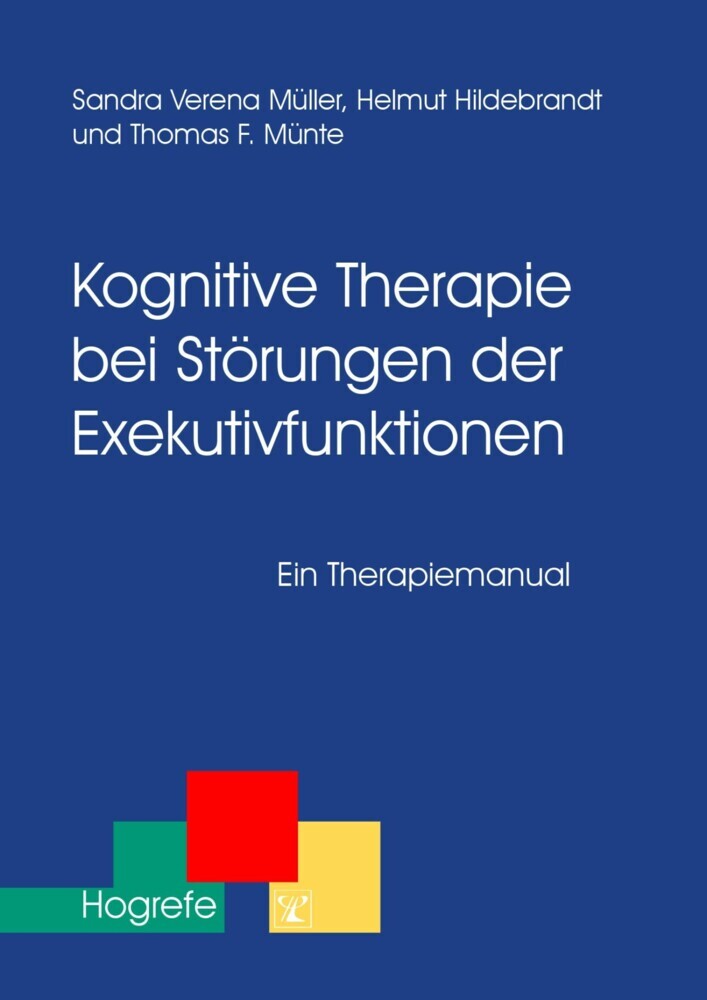 Kognitive Therapie bei Störungen der Exekutivfunktionen main product photo