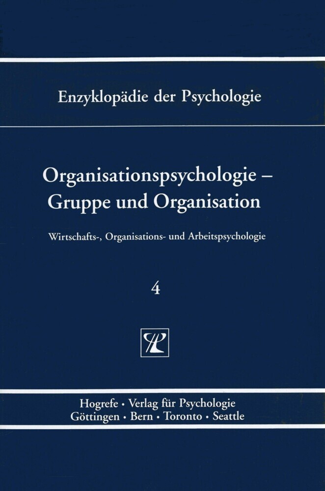 Organisationspsychologie - Gruppe und Organisation main product photo