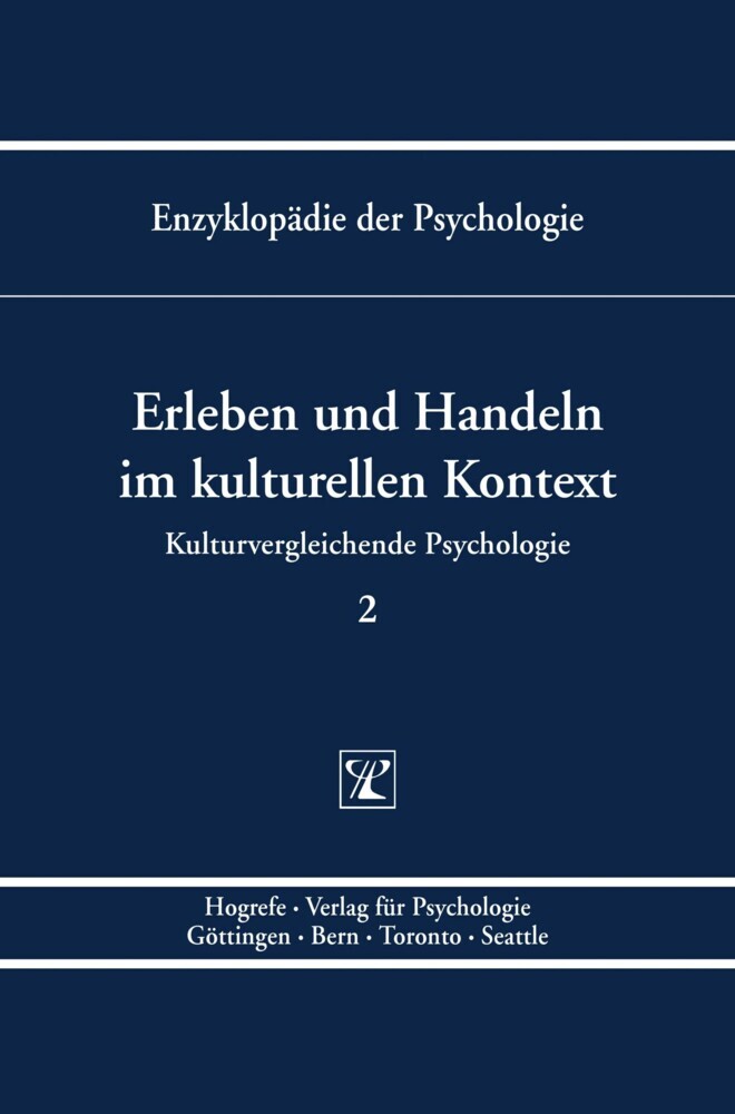 Erleben und Handeln im kulturellen Kontext main product photo