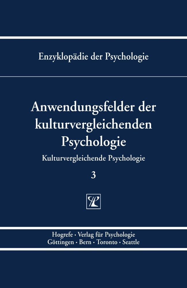 Anwendungsfelder der kulturvergleichenden Psychologie main product photo