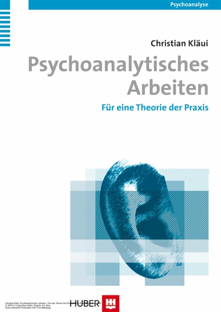 Psychoanalytisches Arbeiten main product photo