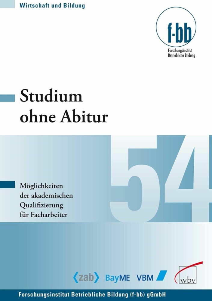 Studium ohne Abitur main product photo