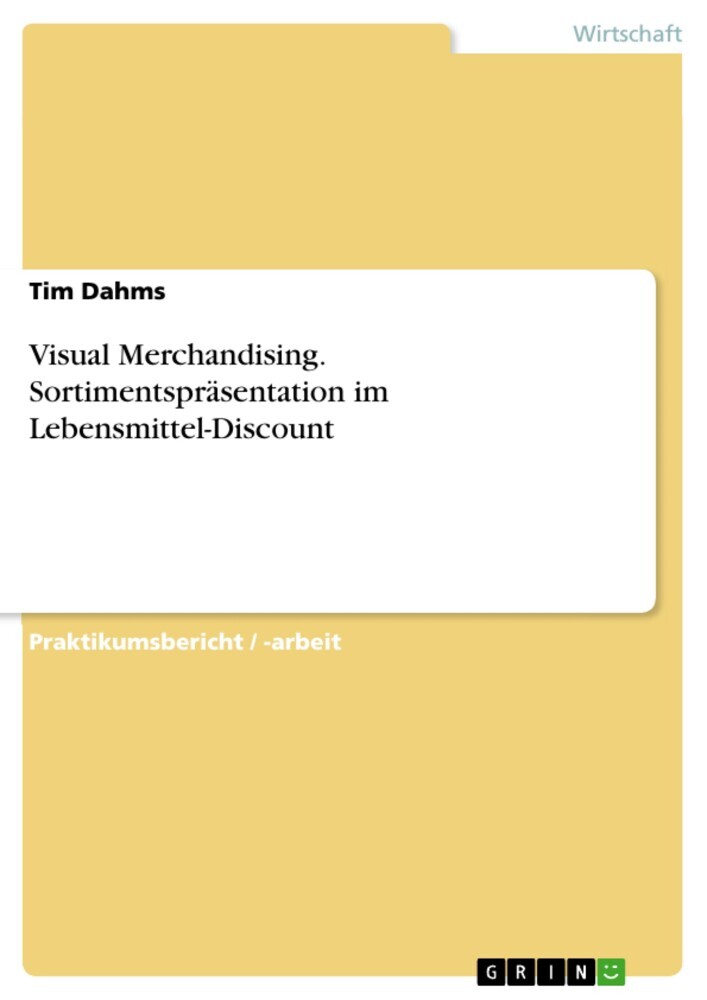 Visual Merchandising. Sortimentspräsentation im Lebensmittel-Discount main product photo