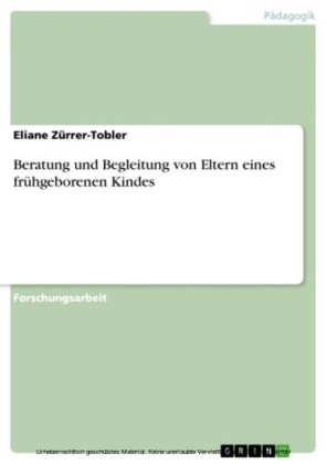 Beratung und Begleitung von Eltern eines frühgeborenen Kindes