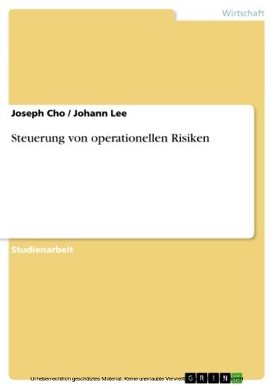 Steuerung von operationellen Risiken main product photo