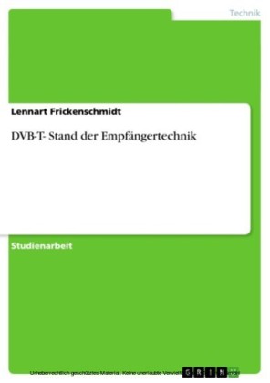 DVB-T- Stand der Empfängertechnik