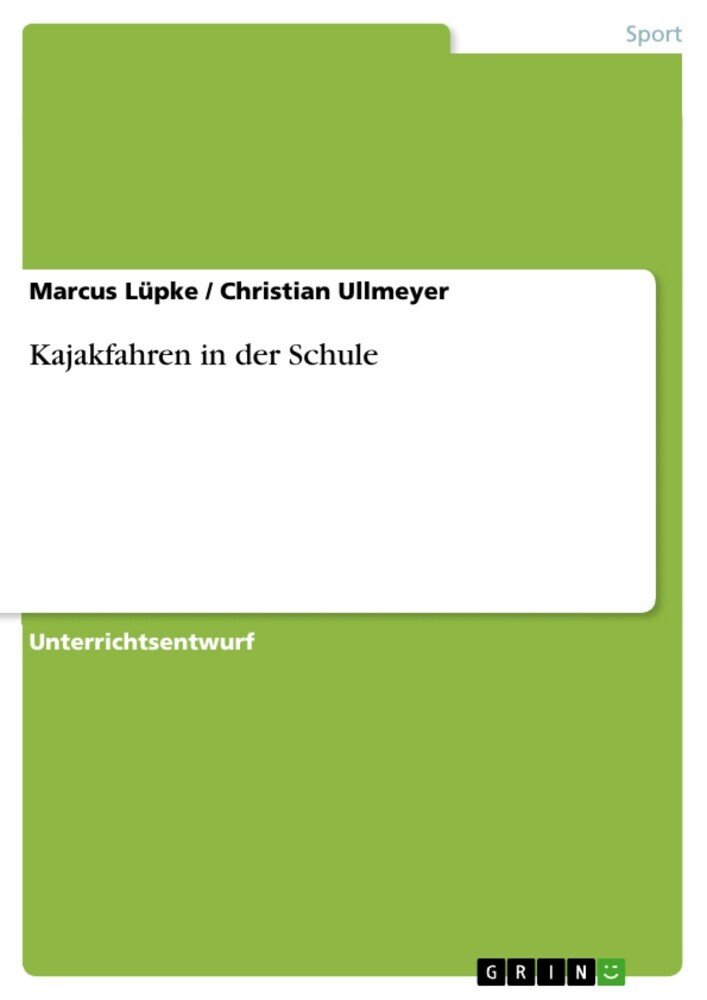 Kajakfahren in der Schule main product photo