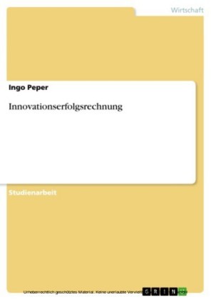 Innovationserfolgsrechnung