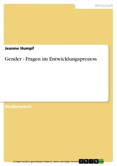 Gender - Fragen im Entwicklungsprozess main product photo